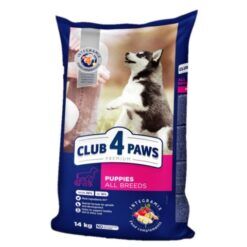 Club 4 Paws Puppy - Dog All Bread - храна за малки кучета, Пилешко 14 кг - Зоомагазин Daneni.bg