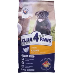 Диетична храна за кастрирани кучета от малки породи с наднормено тегло - Club 4 Paws - Mini Small Breeds Sterilised